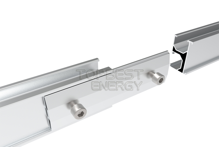 Solar Mounting rail splice 