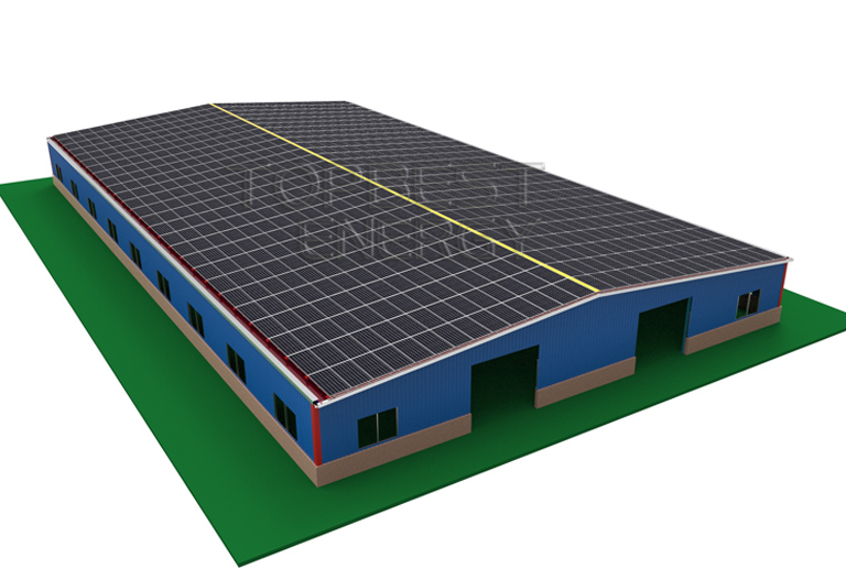 BIPV solar mounting system