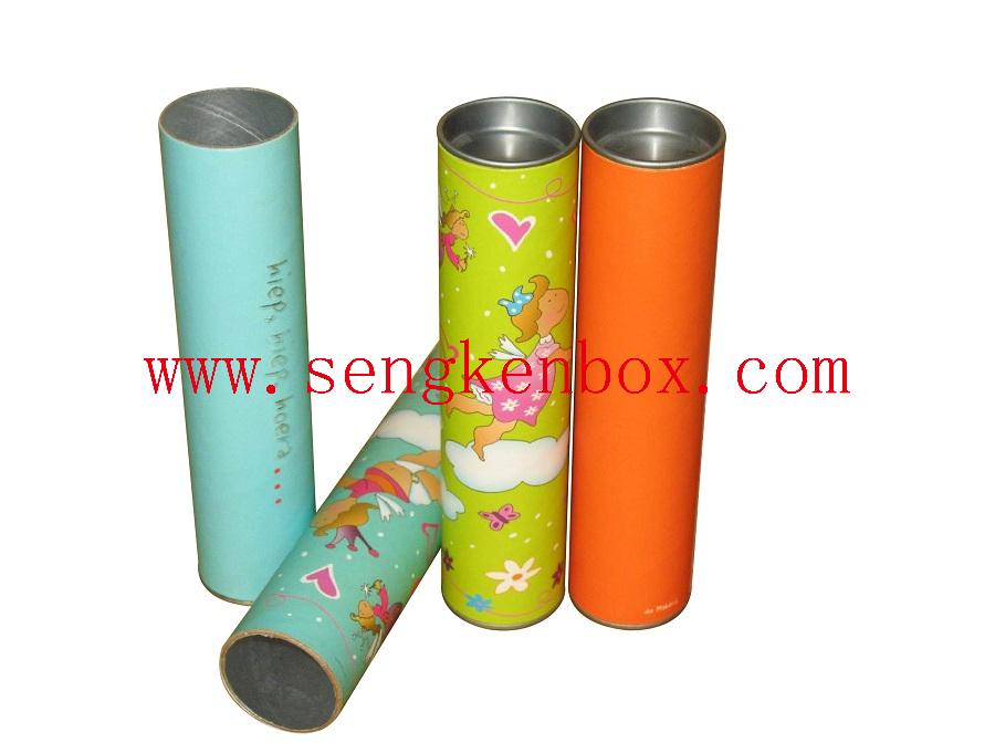 Aluminum Foil Lining Seal Pry Metal Cover Composite Paper Cans