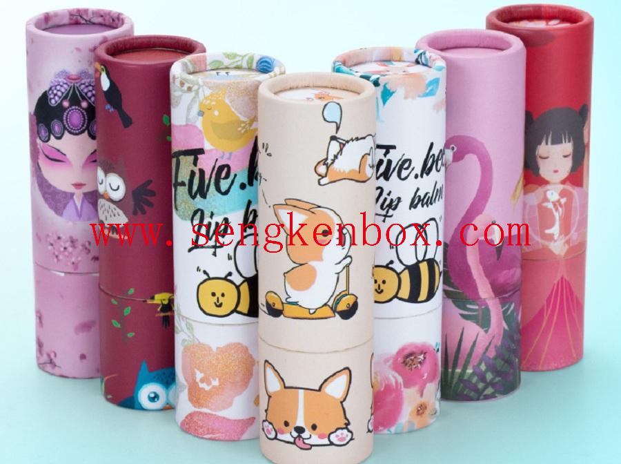 Lip Balm Packaging Paper Tube 