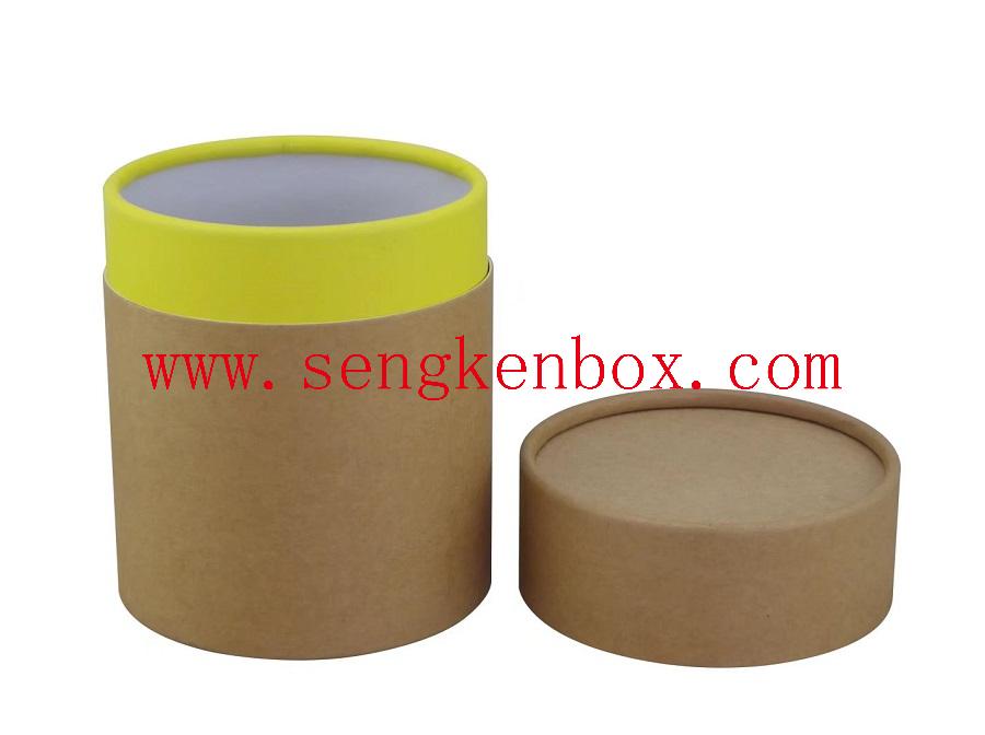 Brown Kraft Paper Cans Packaging