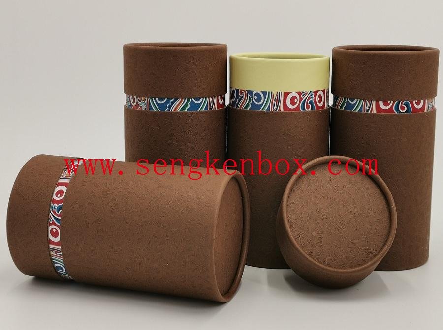 Tea Packaging Kraft Canister