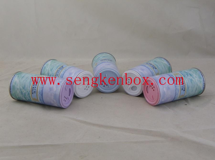 Bath Salt Packaging Shaker Paper Tube