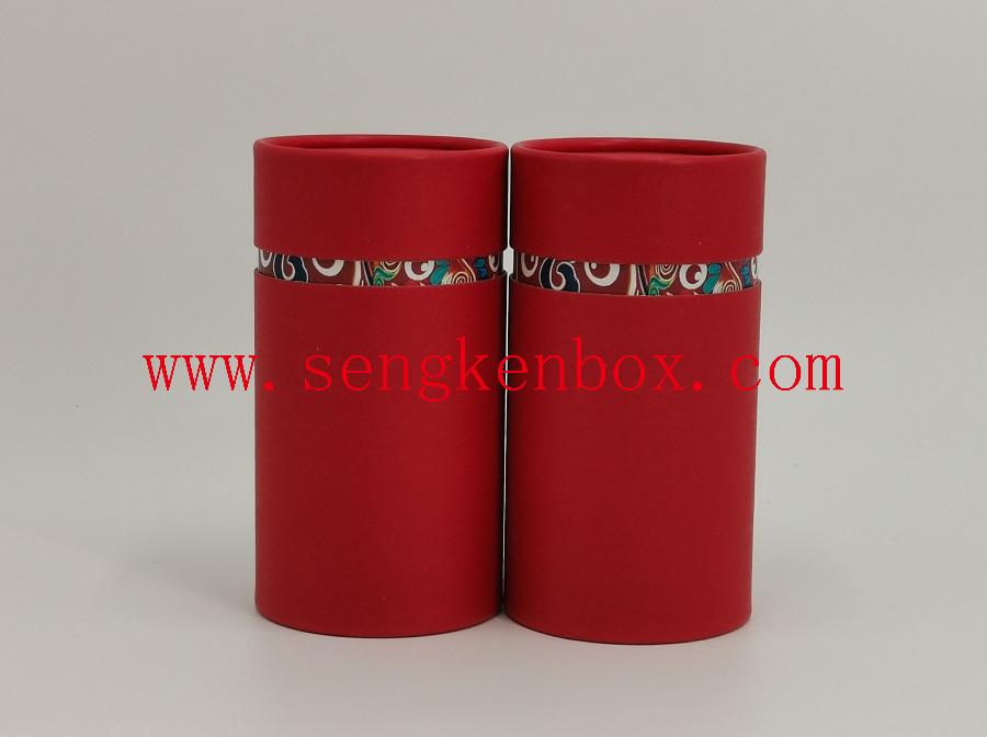 Christmas Gift Packaging Paper Canister