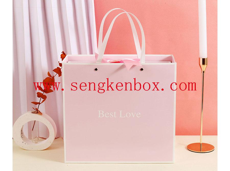 Pink Shoebox Packaging Paper Case