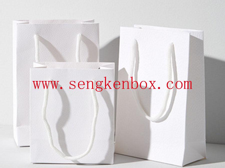 Black White Paper Gift Bag