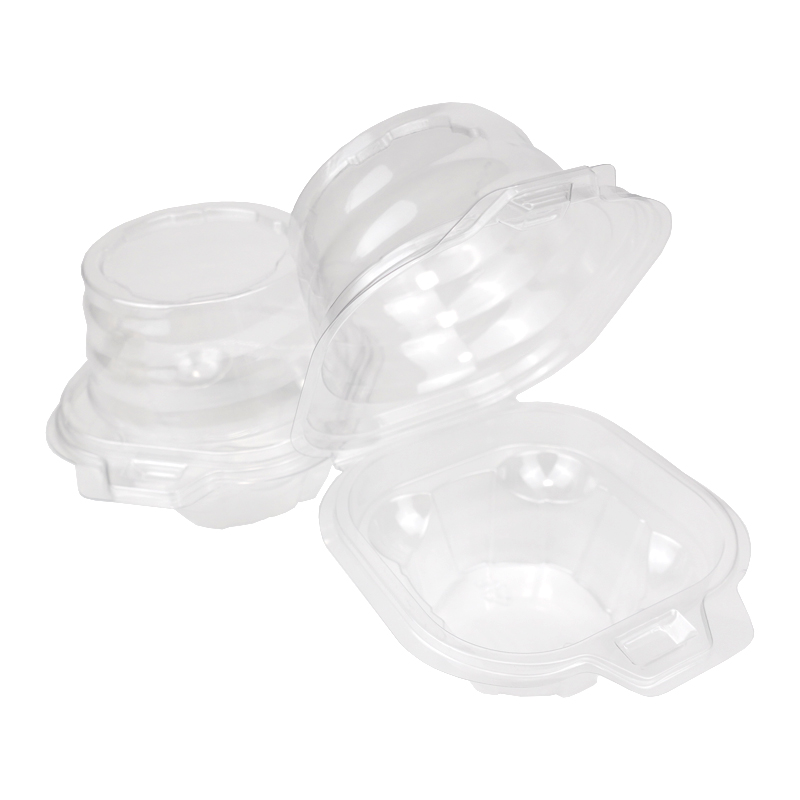 single cupcake plastic container