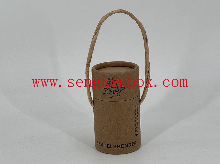 Kraft Paper Rolled Edge Tube