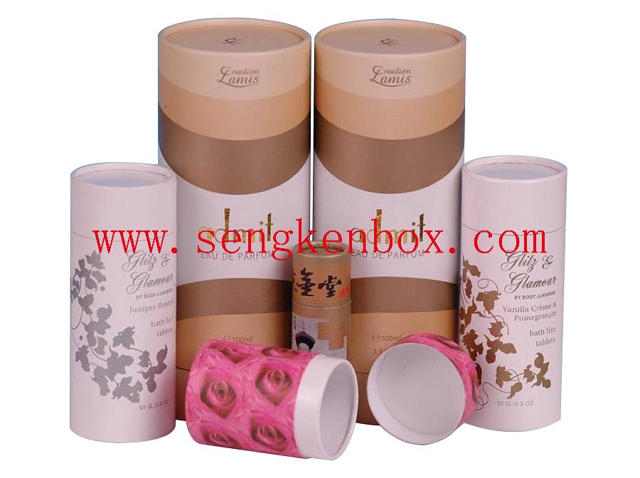 Long Lid Paper Tube