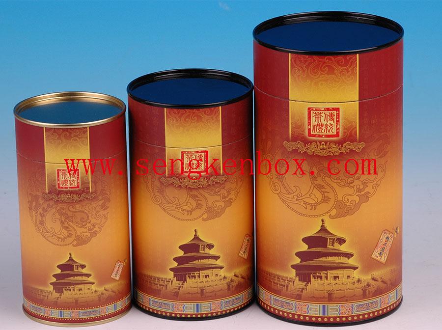 Composite Paper Tea Tube Packaging