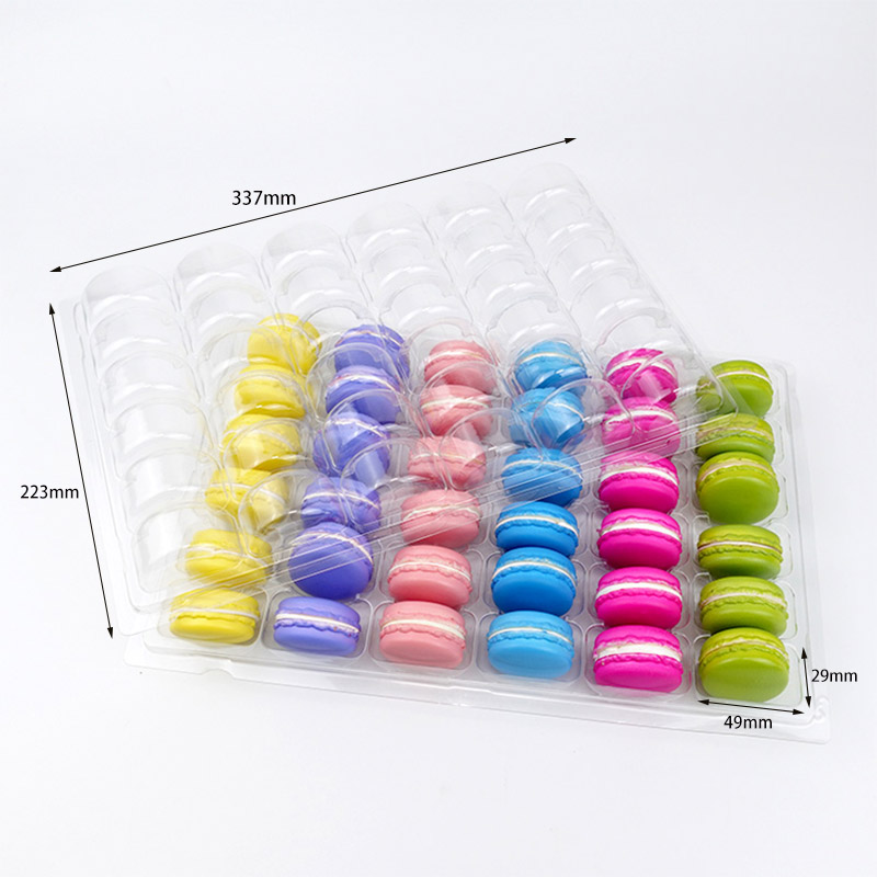 36macarons plastic blister insert tray