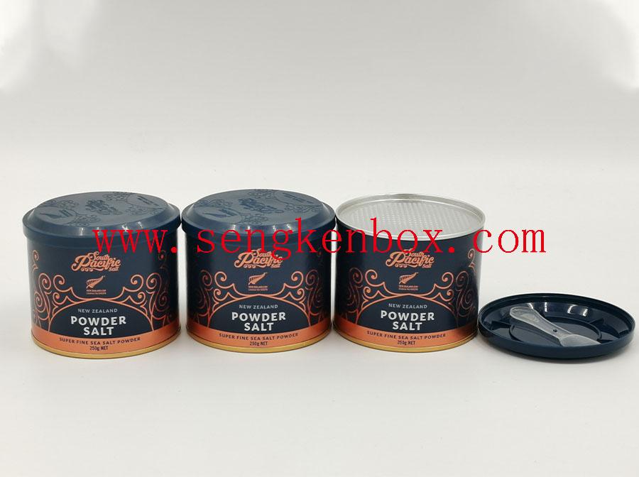 Powder Salt Paper Sealed Canister