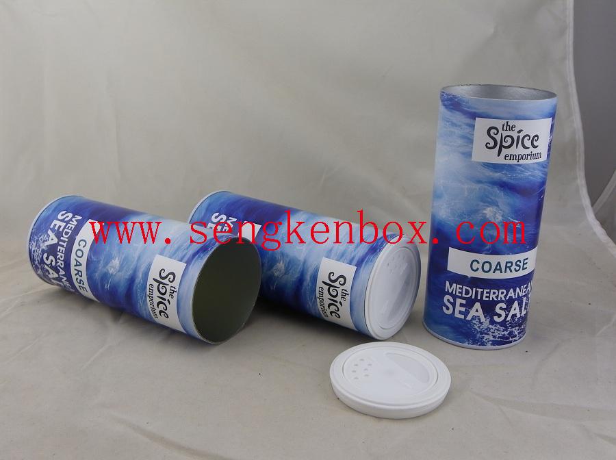 Sea Salt Packaging Shaker Tube
