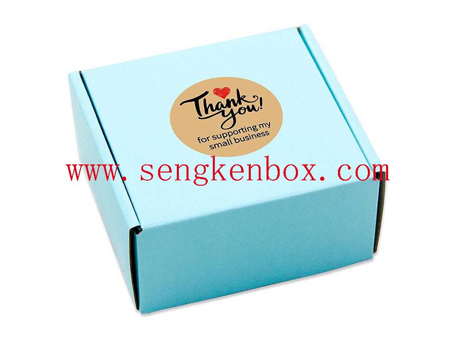 Customizable Labels Cardboard Box