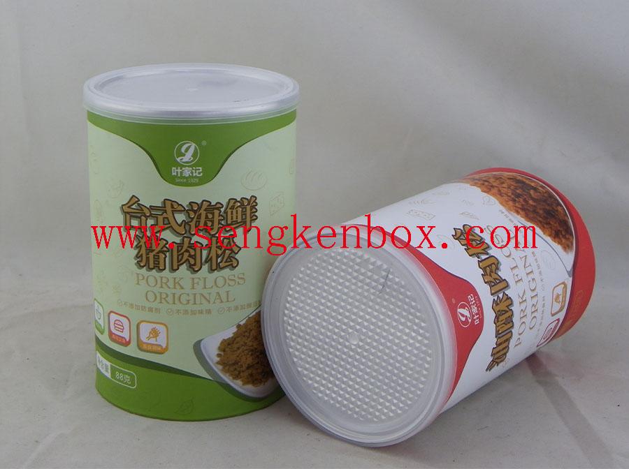 Pork Floss Original Packaging Paper Cans