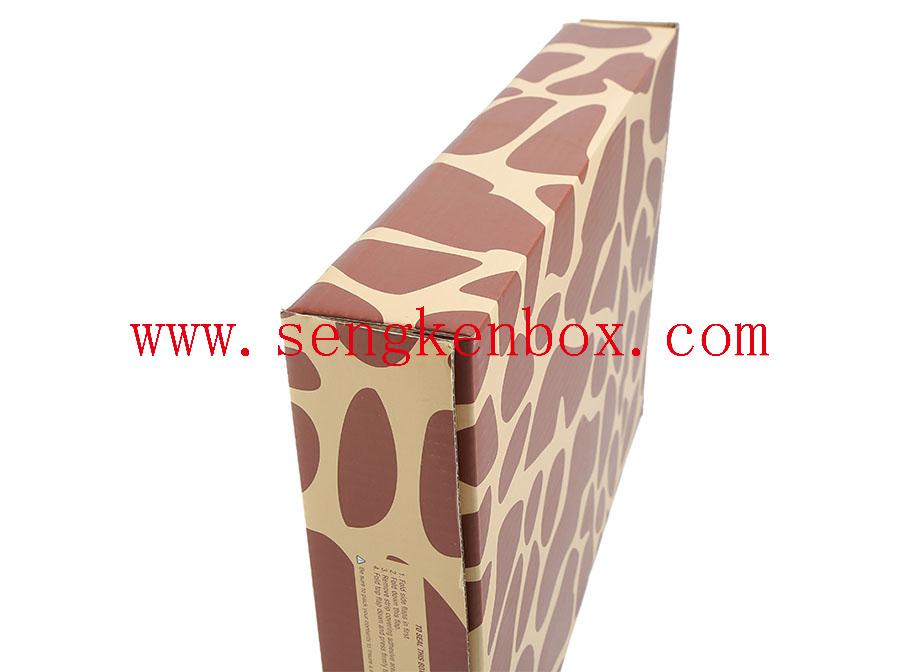 Creative Brown Leopard Grain Gift Box