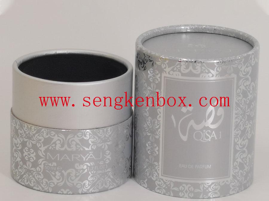 Perfume Glass Bottle Packing Round Paper Tube