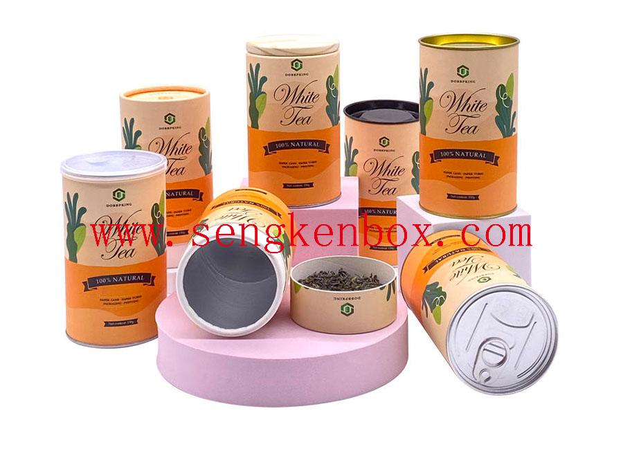 Luxury Printing Food Packaging Paper Cans