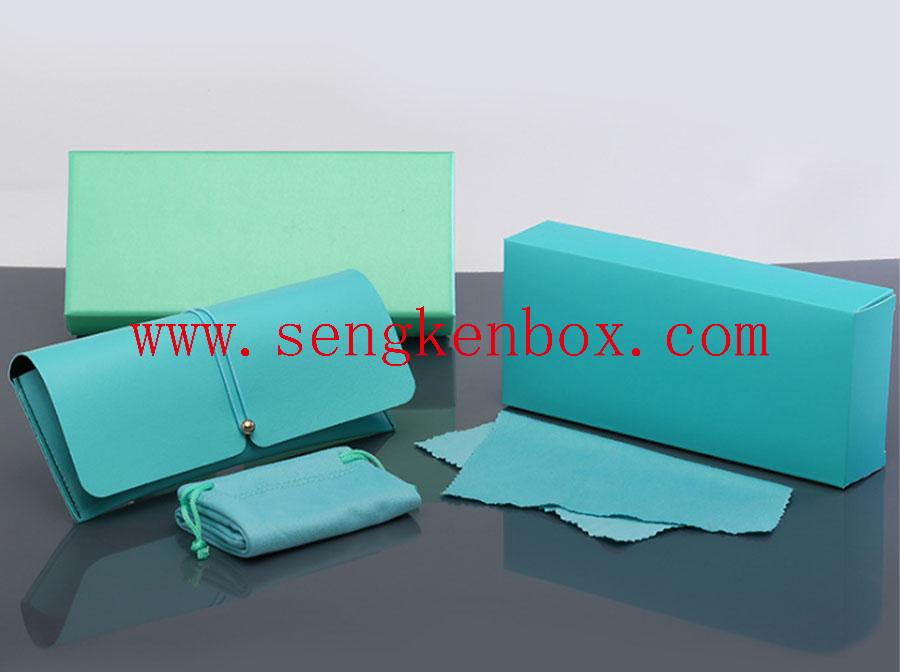 Soft Sunglasses Flat Lens Leather Box