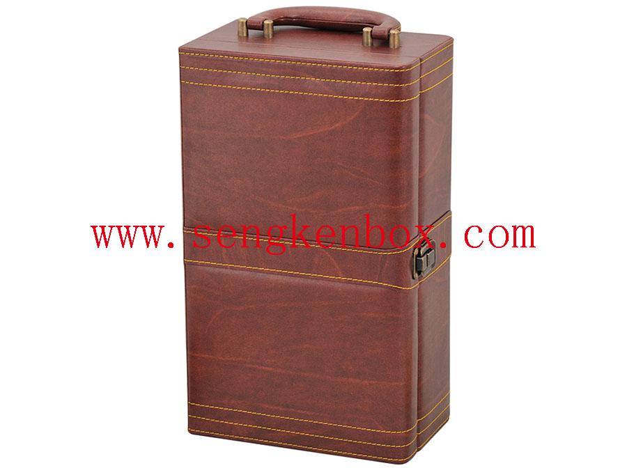 Hand Raised Packaging Leather Box