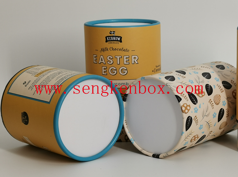 Food Grade Rolled Edge Paper Cans