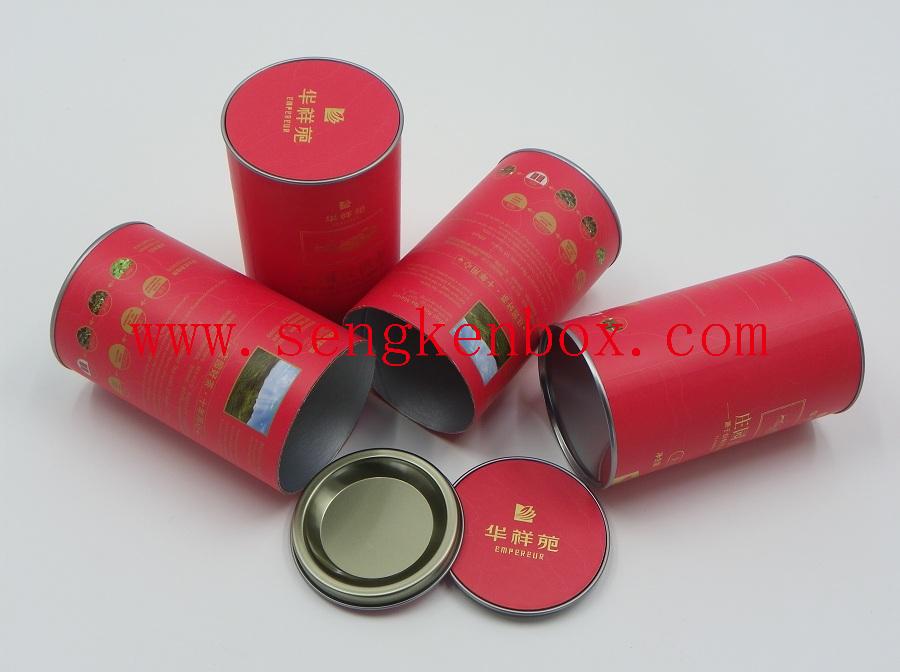 Tea Packaging Aluminum Paper Canister