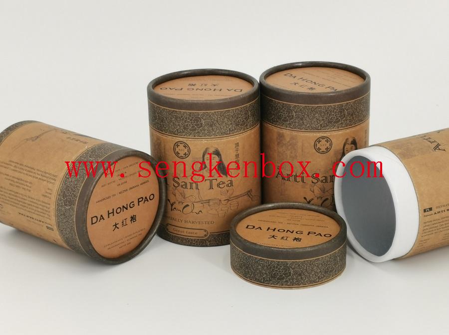 Tea Paper Cardboard Cans