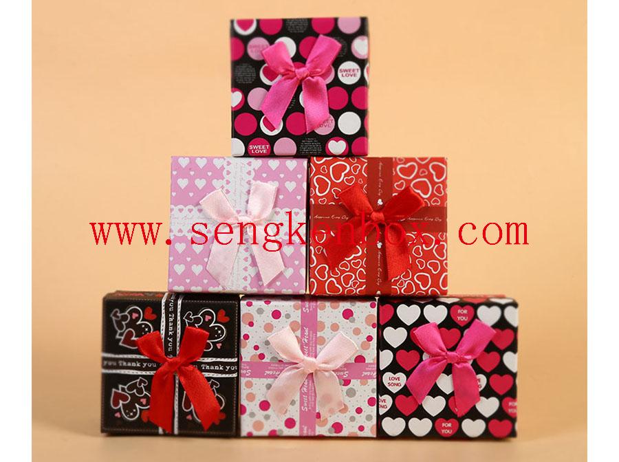 Color Custom Gift Square Bag