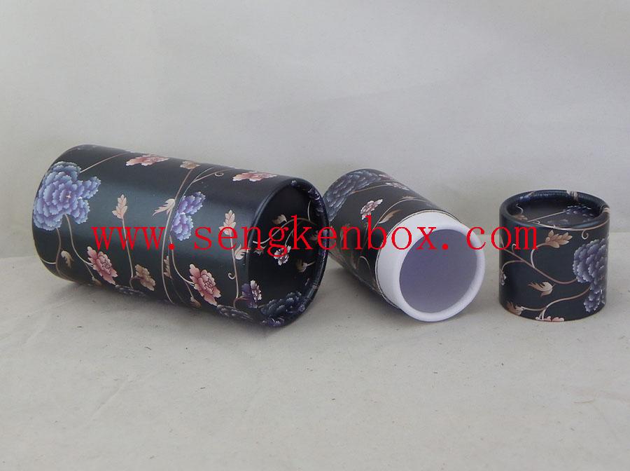 Round Paper Container Tea Packaging Tube