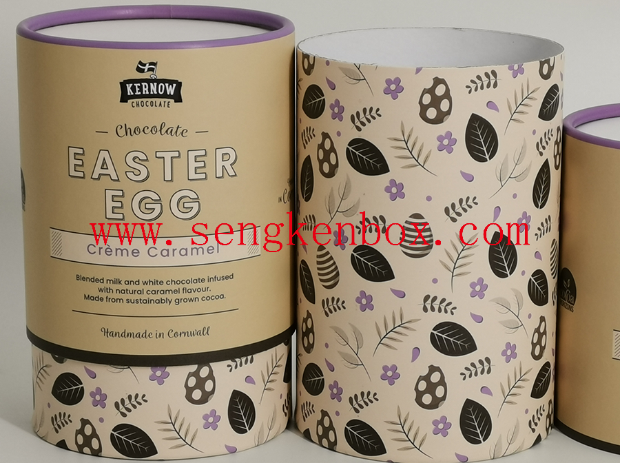 Food Grade Paper Chocolate Cans