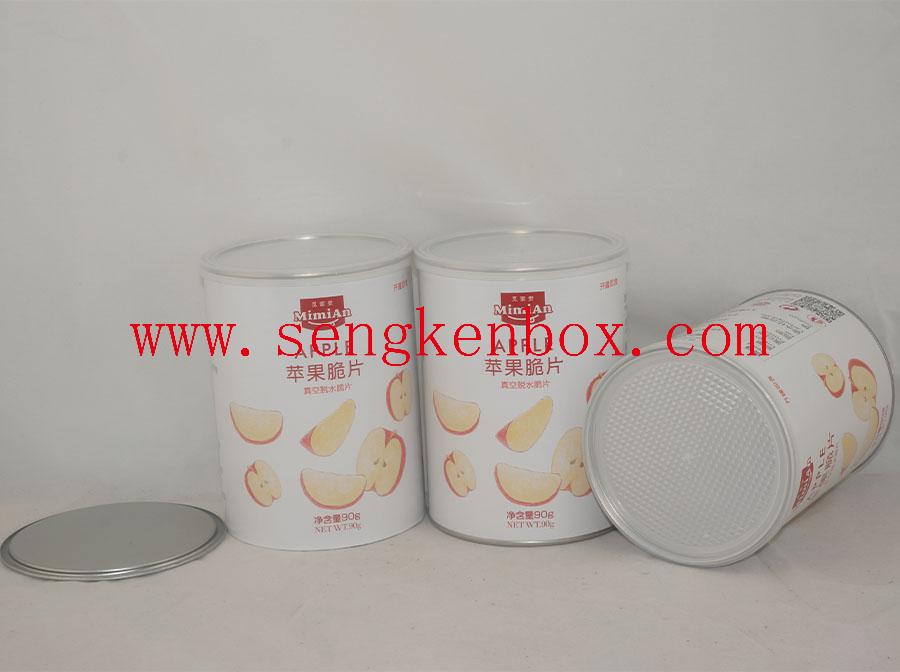 Snacks Moistureproof Food Paper Cans