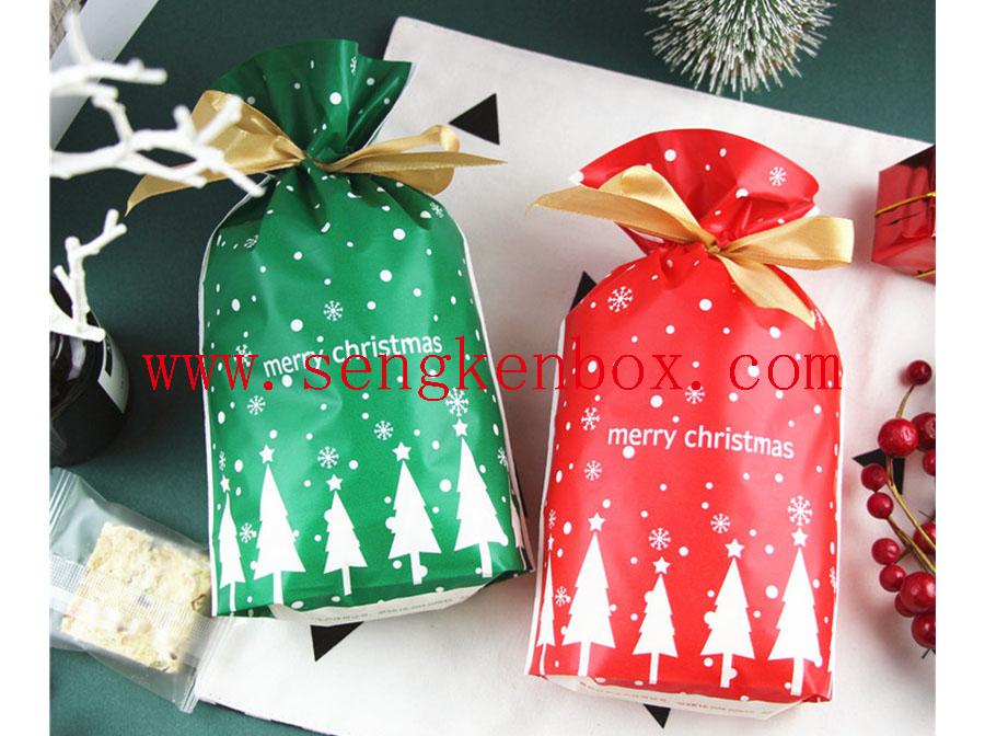 Plastic Christmas Paper Bag