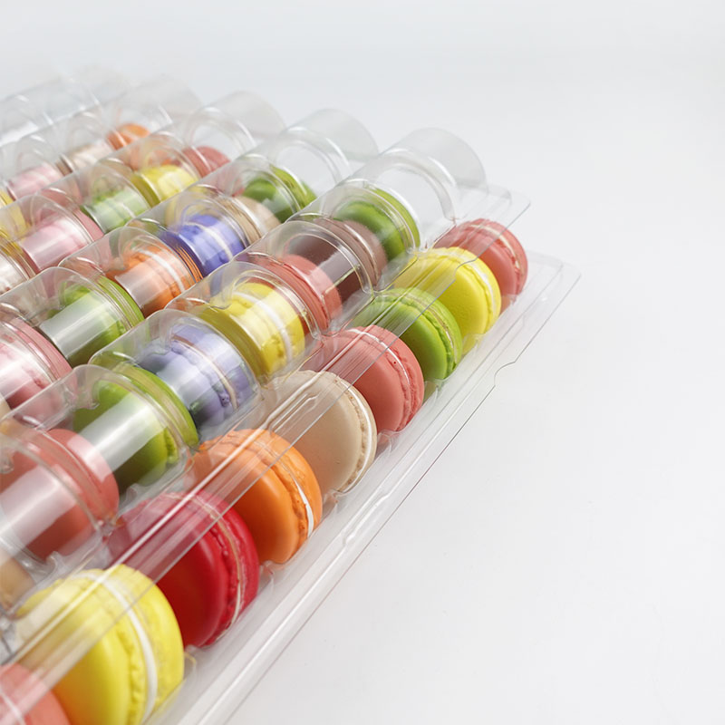 50 macaron display tray