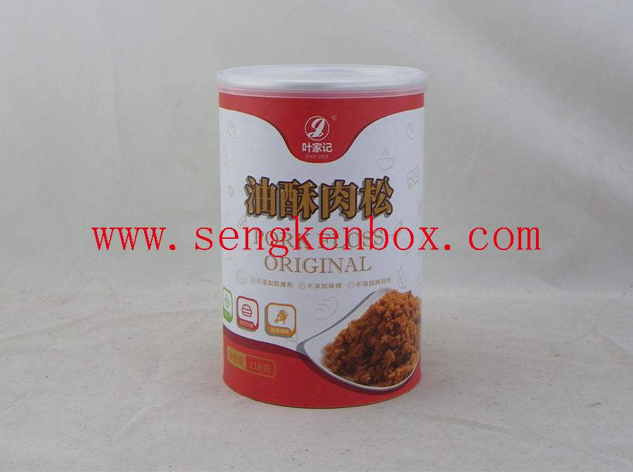 Pork Floss Original Packaging Paper Cans