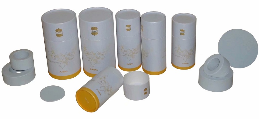 Perfume Paper Cardboard Tube Packaging 