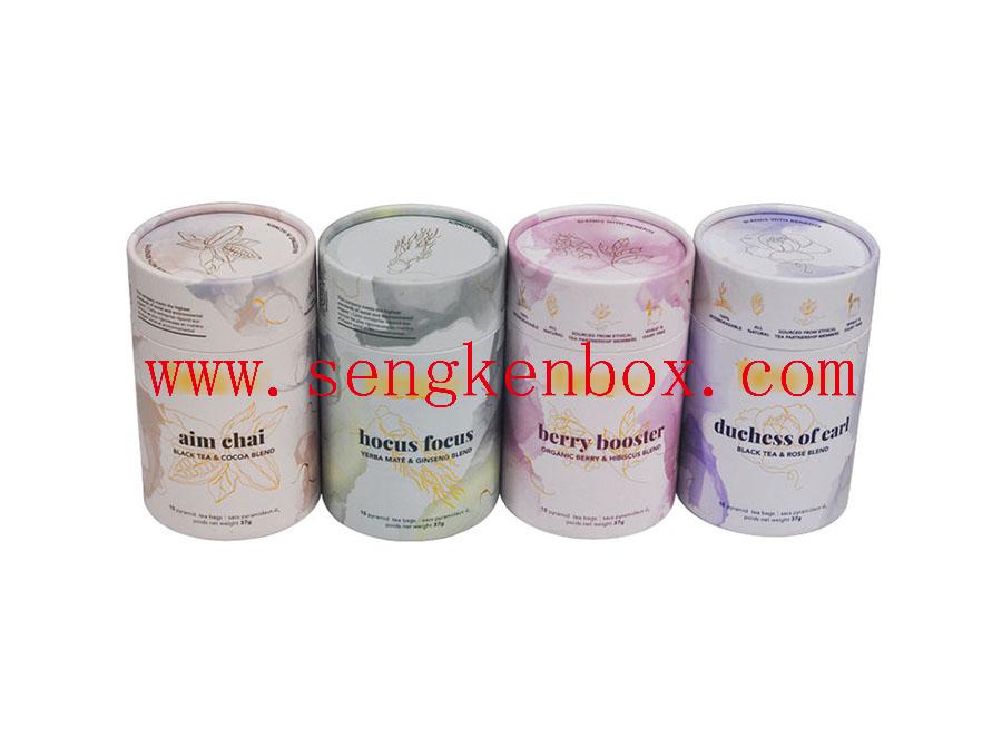 Mini Custom Roll Edge Paper Cans