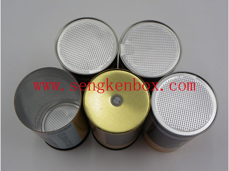 Paper Cans With Peel Off Lids