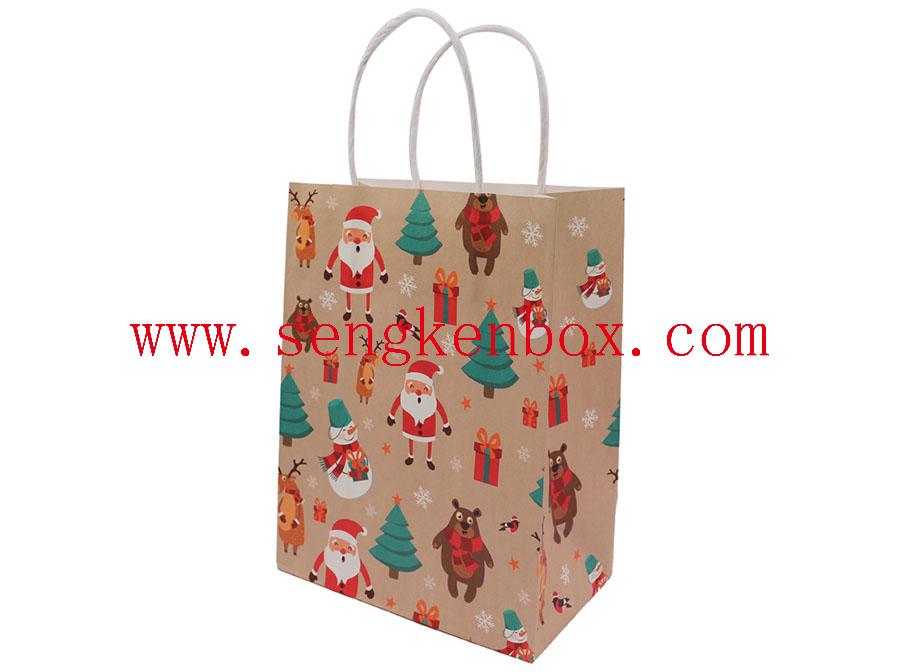 Plain Brown Kraft Paper Bag