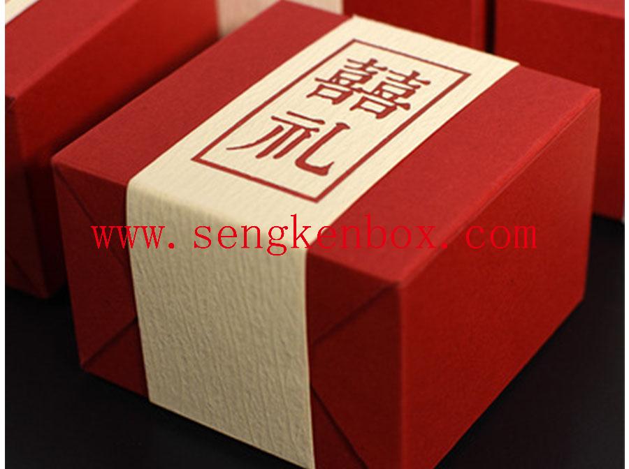 Foldable Wedding Candies Paper Box