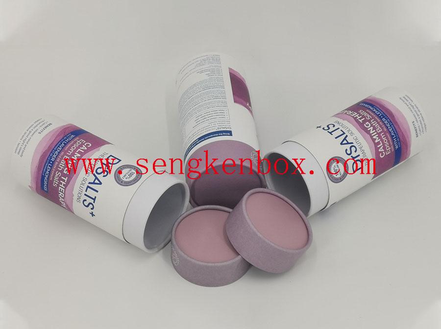 Bath Salt Packaging Paper Tube