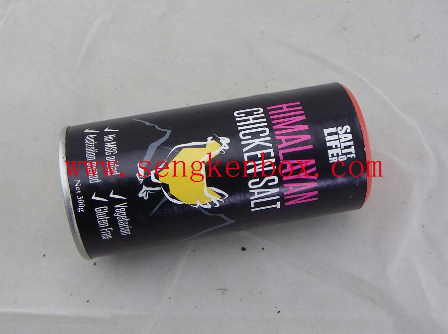 Chicken Salt Condiment Packaging Paper Cans