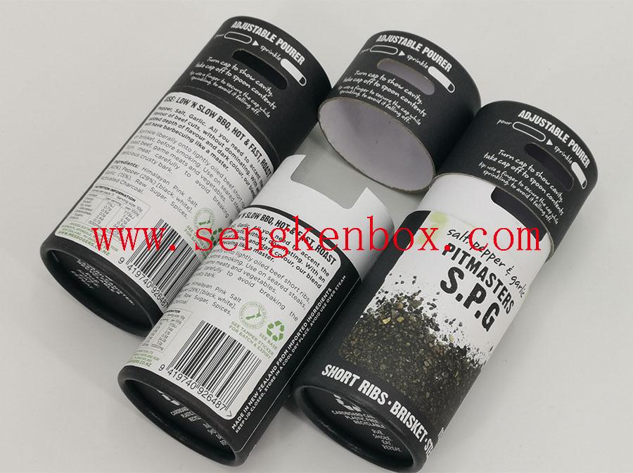 Barbecue Seasonings Packaging Paper Canister