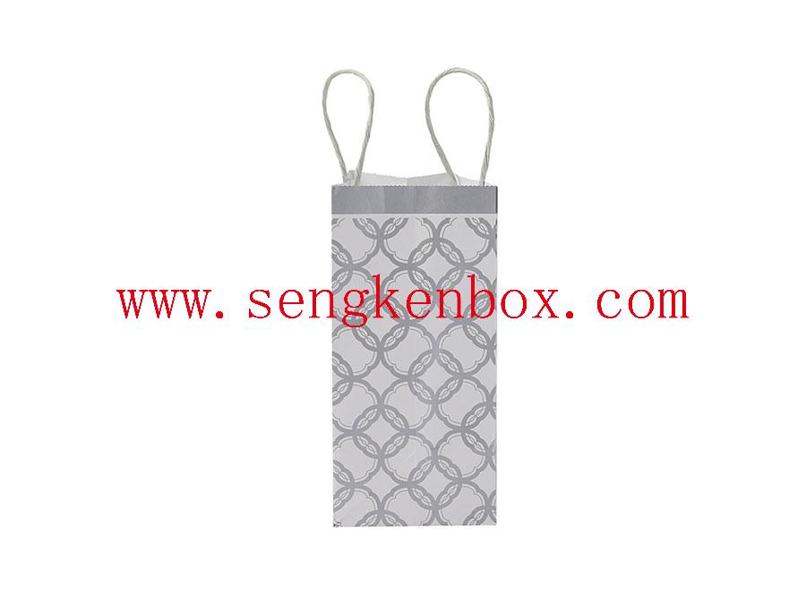 Diamond Check Paper Gift Bag