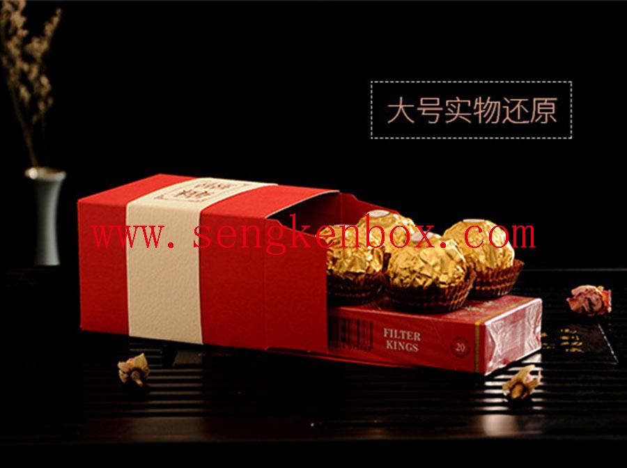 Foldable Wedding Candies Paper Box