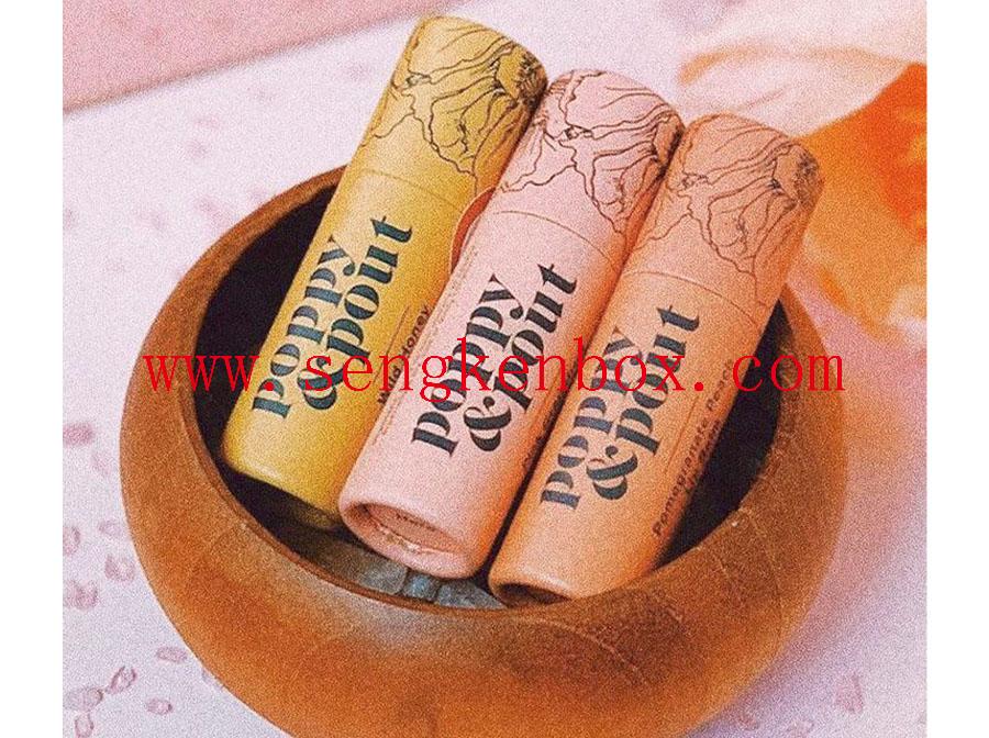 Cosmetic Personalized Lip Balm Deodorant Sunscreen Tube