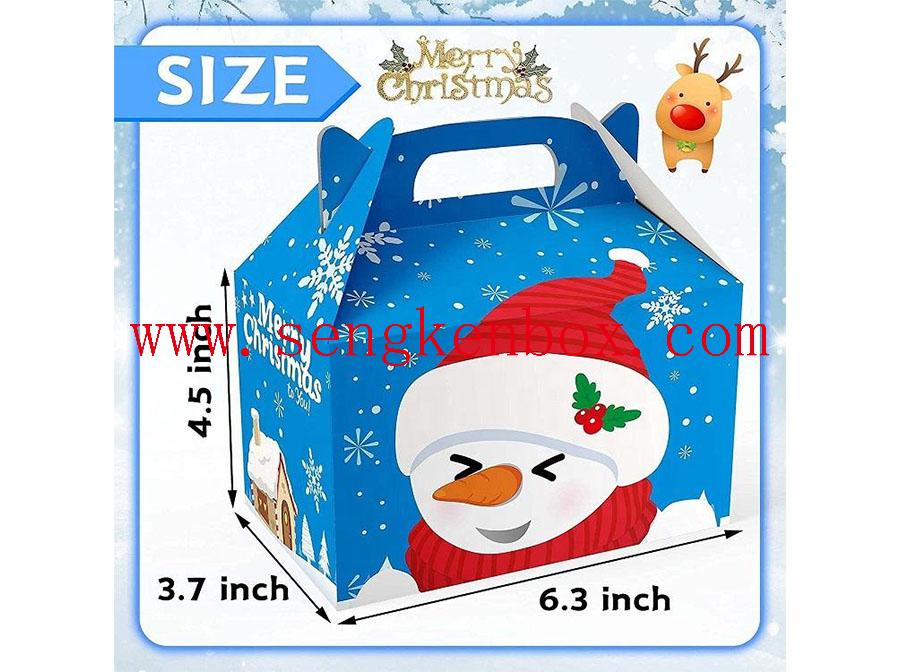 3D Christmas Paper Packing Box