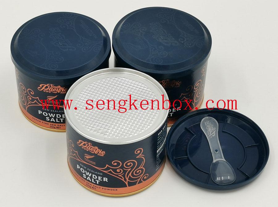 Paper Cans With Plastic Lid