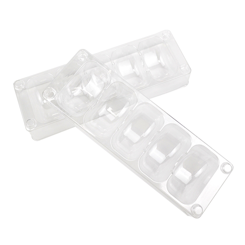 5 macarons plastic blister tray