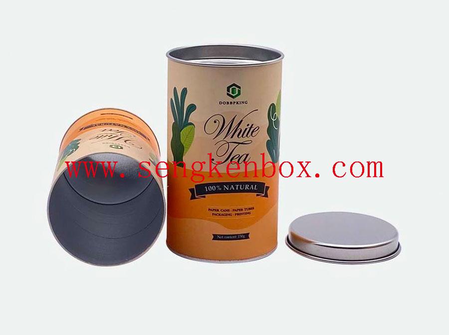 Tea Edge Roll Packaging Paper Cans