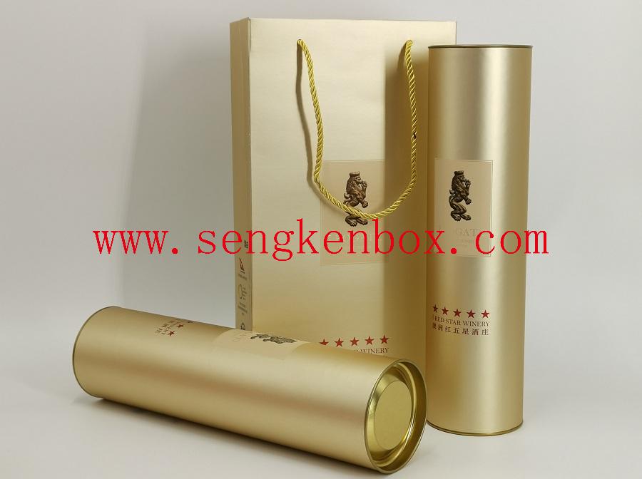 Wine Paper Tube Packaging